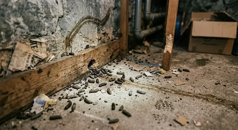 Signes d’infestation de rats à Avignon